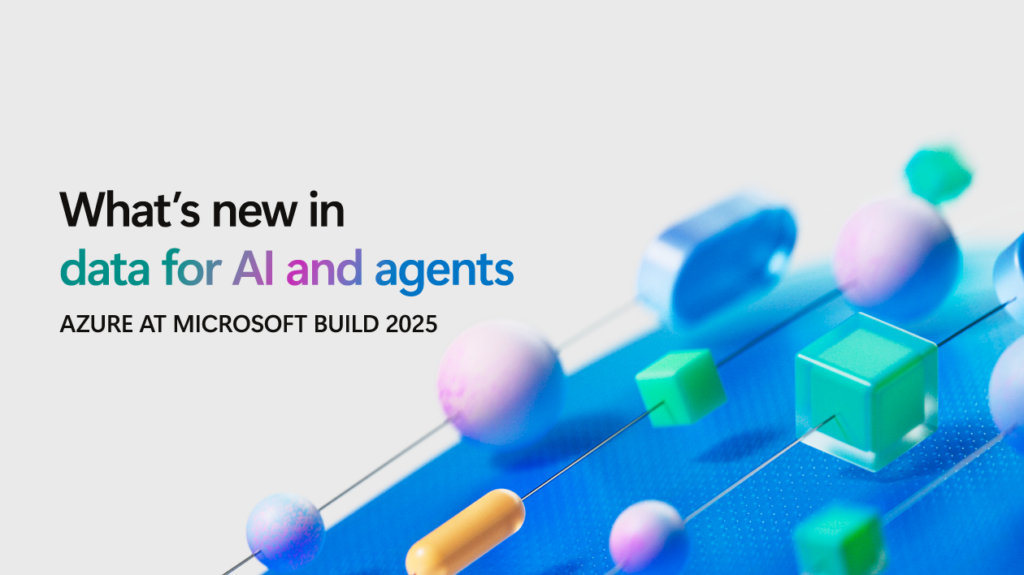 What's new in data for AI and agents.